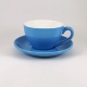 Cappuccino Cups with Saucers 220ml Porcelain