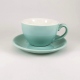 Cappuccino Cups with Saucers 220ml Porcelain