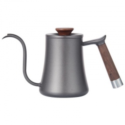 Gooseneck Pour Over Kettle With Wood Handle